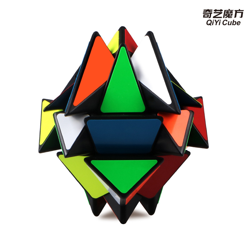 [HCM]Qiyi Axis Sticker Cube Rubik biến thể Axis viền đen