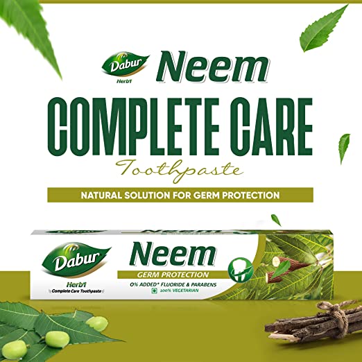 🍀🛁 Kem đánh răng neem dabur Ấn độ 150g🍀🛁 - Neem dabur toothpaste date 2024 tặng kèm bàn chải