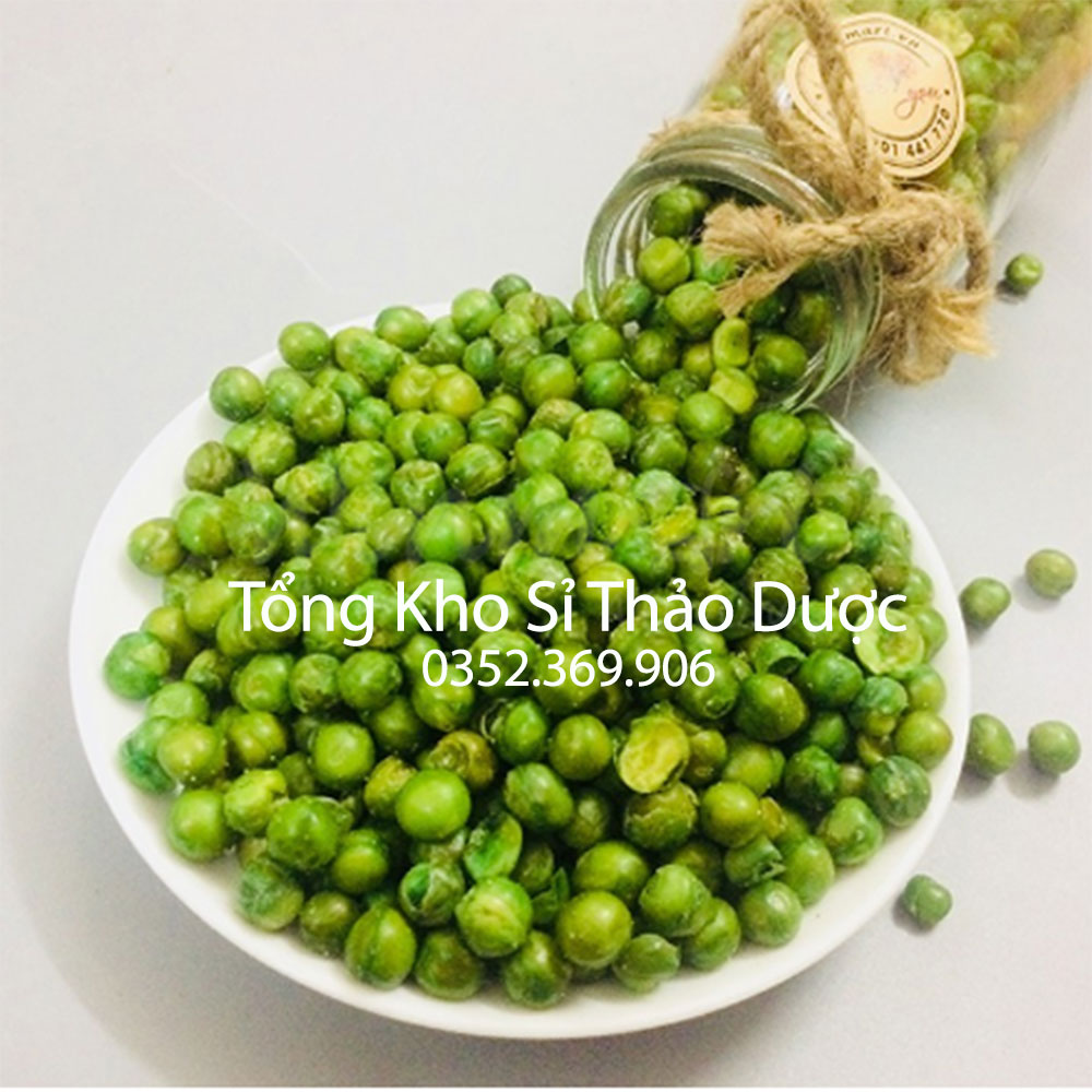 Đậu Hà Lan Rang Muối 500g (Đồ ăn vặt thơm, ngon, giòn rụm)