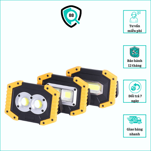 Đèn Led Siêu Sáng Sạc Điện Đa Năng Công Suất 10W