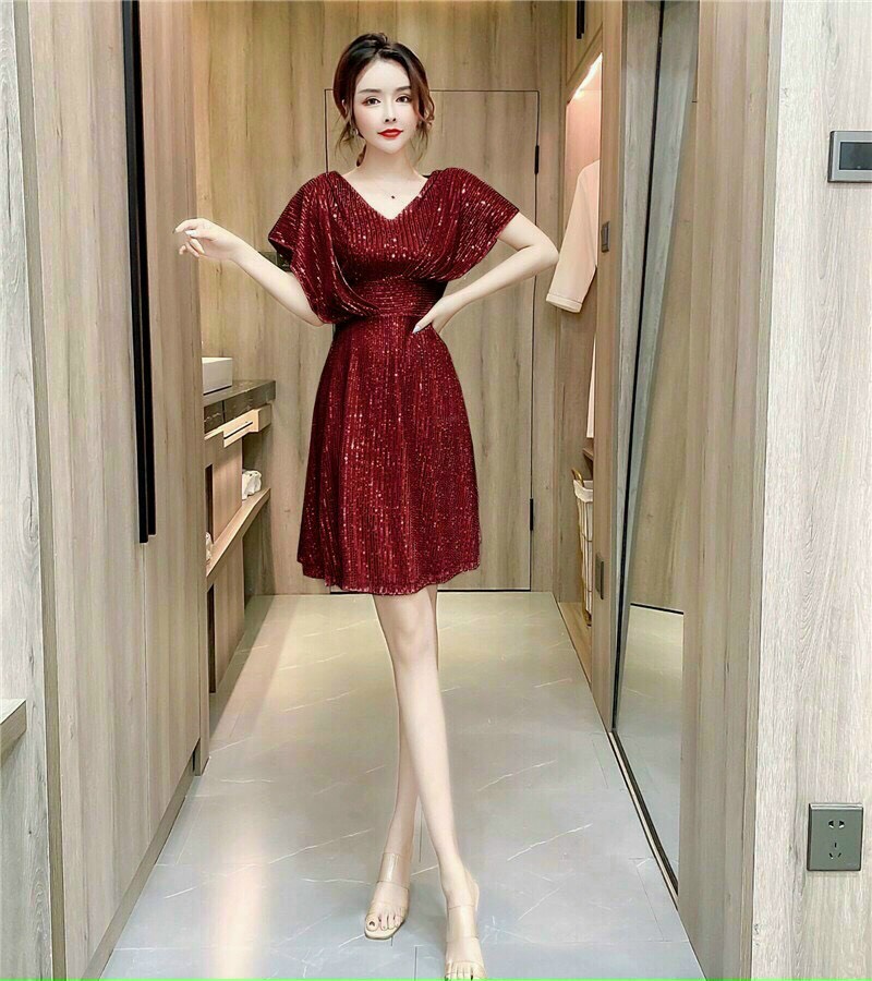 FreeshipMAX[HCM] ĐẦM XOÈ KIM SA CÁNH TIÊN CAO CẤP