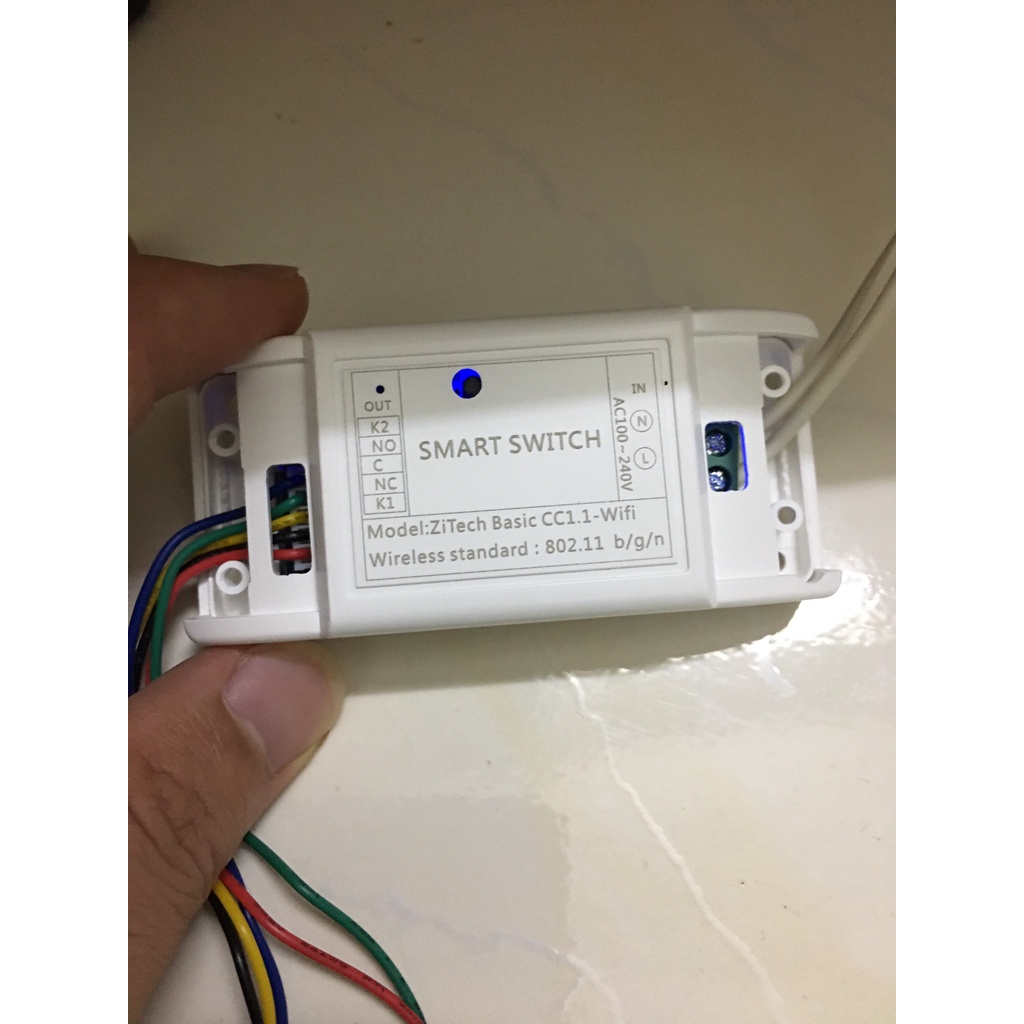 Module điều khiển Cửa cuốn/Rèm/Cổng tự động-Wifi Zitech basic
