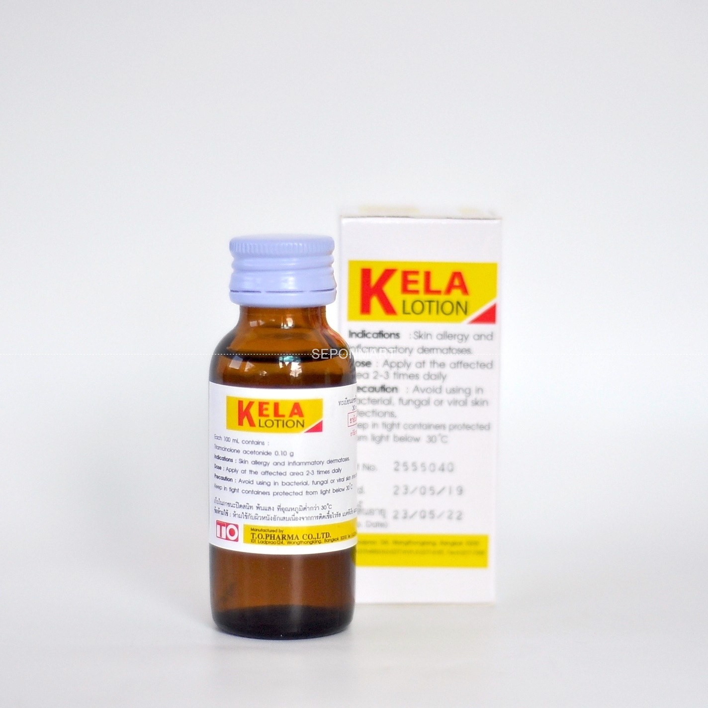 KELA LOTION VIÊM LỖ CHÂN LÔNG THÁI LAN