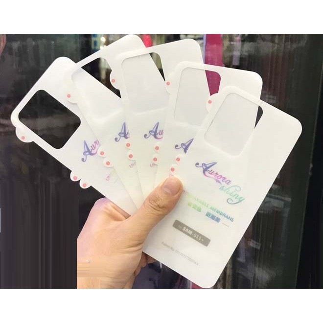 Dán PPF trong suốt mặt trước và mặt sau cho Samsung S20/ S20 Plus/ S20 Ultra