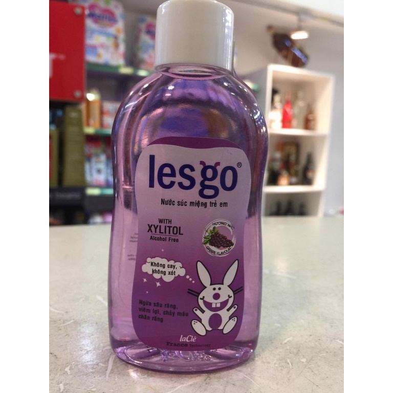 Nước súc miệng trẻ em LesGo 150ml