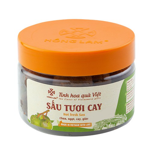 Ô MAI SẤU TƯƠI CAY HỒNG LAM (200G, 300G, 500G)