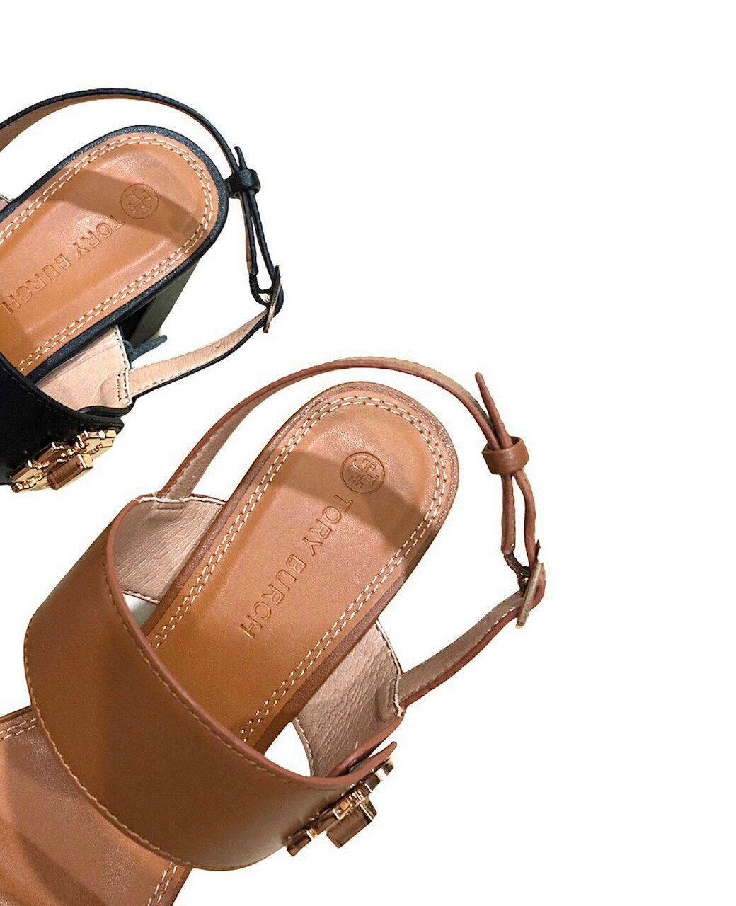 [HCM]Giày Sandal Gót Vuông Thời Trang Tory Burch NĐC400