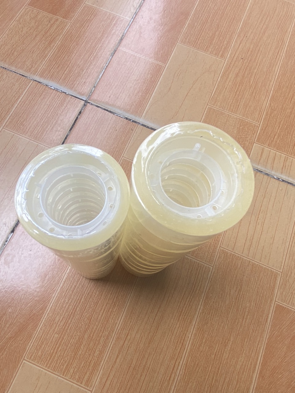 Băng keo trong nhỏ VPP  (1 cây 10 cuộn)