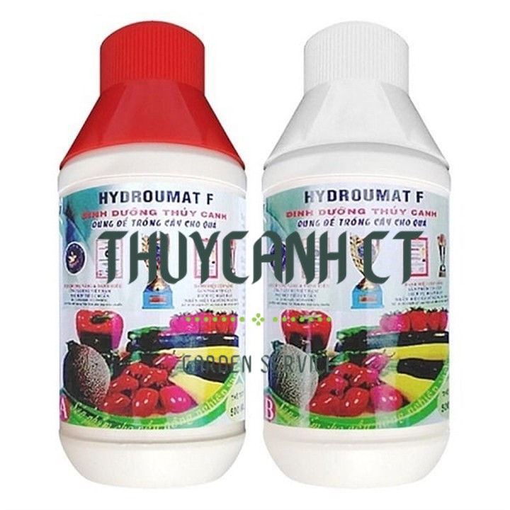 Dung dịch thủy canh Hydro Umat V hoặc Hydro Umat F (1 cặp)
