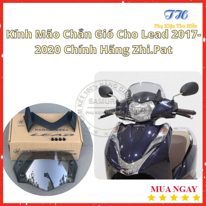 Kính mão chắn gió chính hãng zhi.pat cho lead 2019-2022