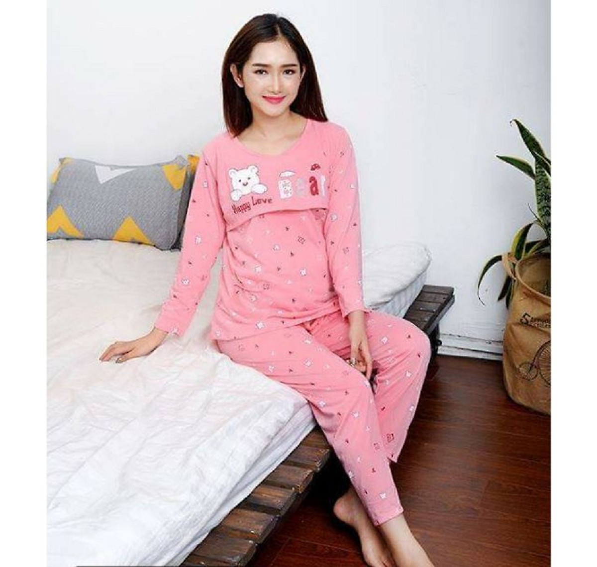 Bộ đồ bầu và sau sinh cho bé bú