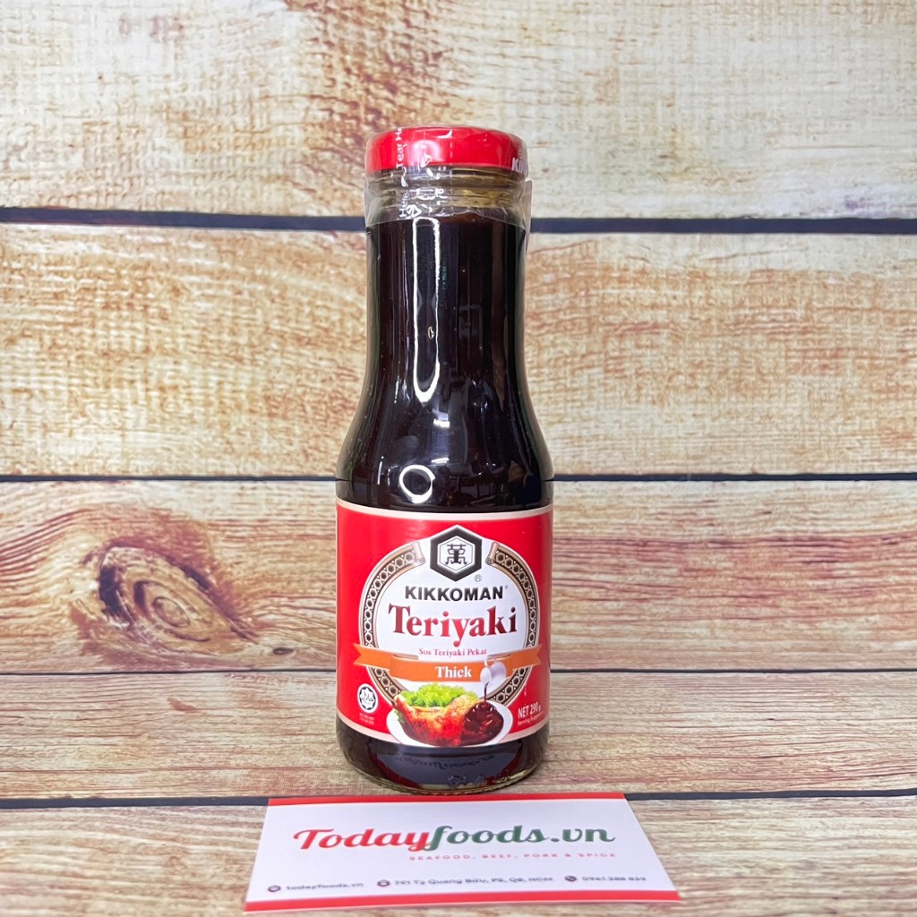 Sốt teriyaki kikkoman tẩm ướp đậm đặc nhật bản 290g