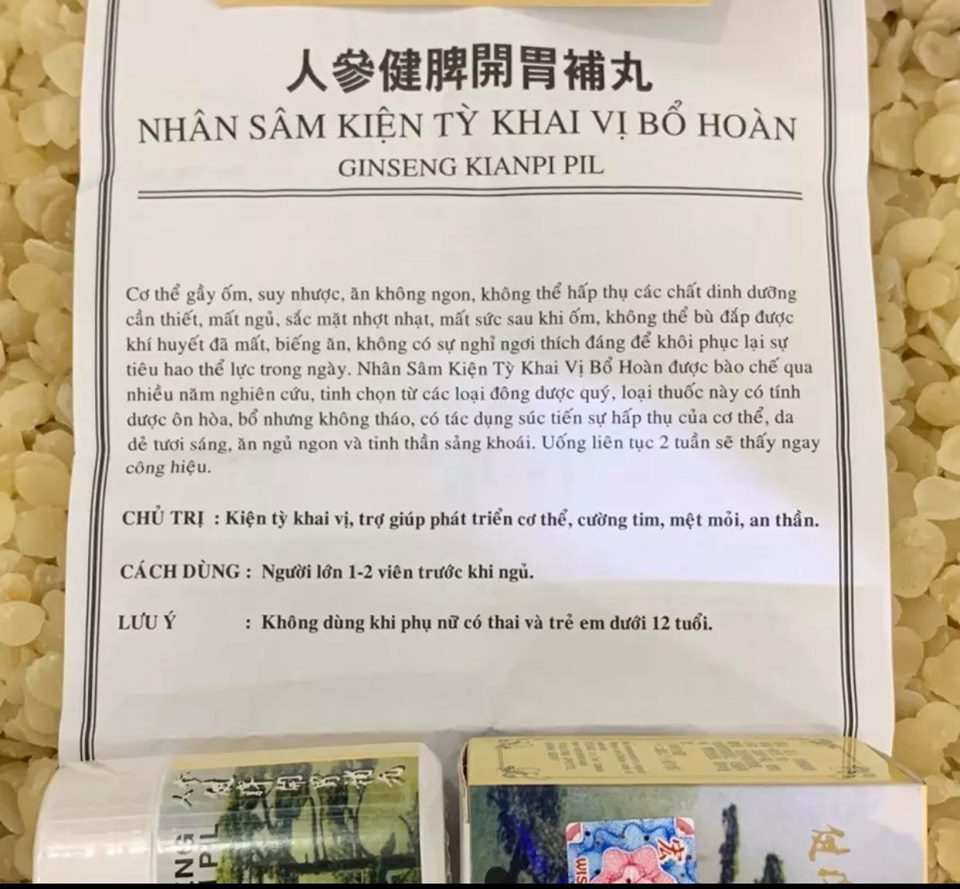 [HCM]Tăng Cân GINSENG KIANPI PIL(HỘP 30)