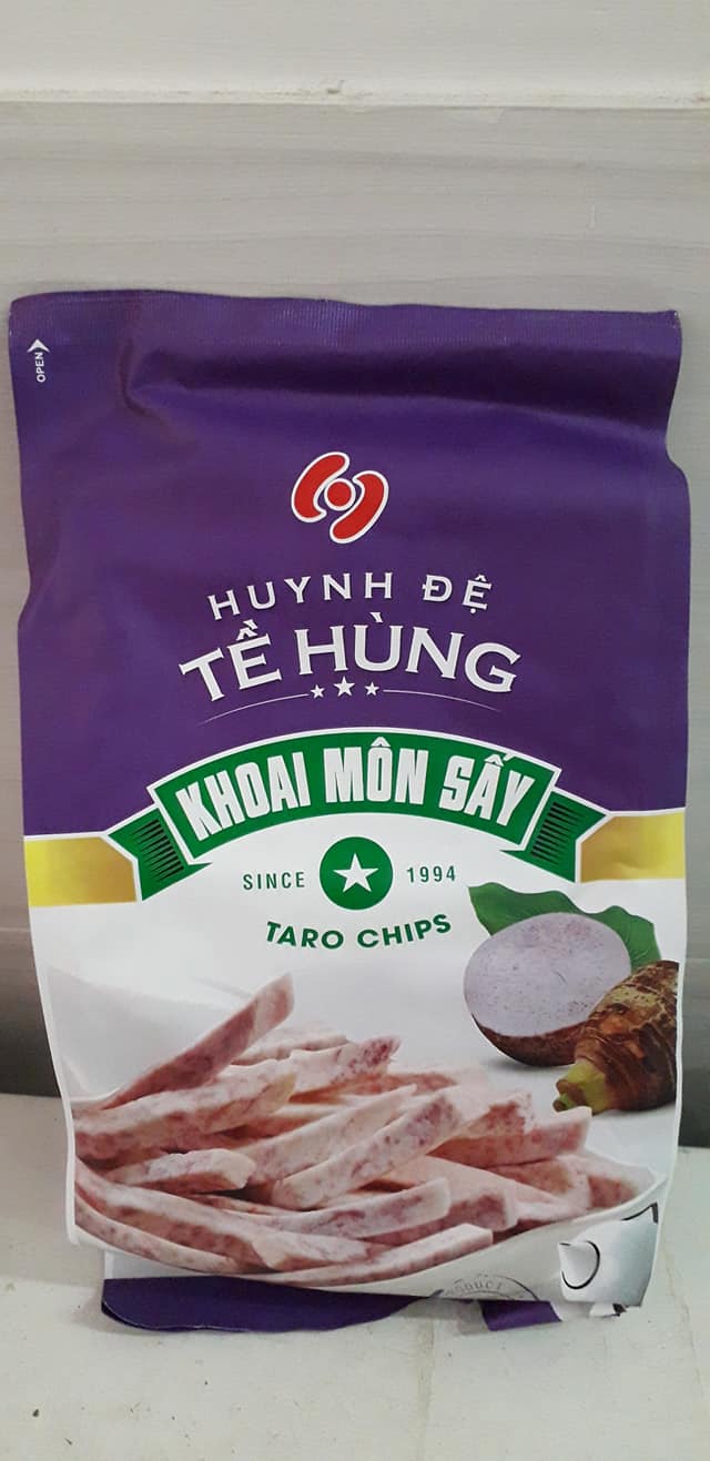 Khoai môn sấy Tề Hùng gói 500gr