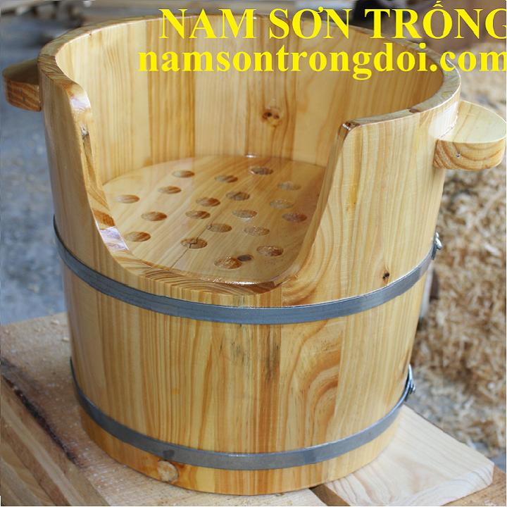 COMBO Thùng xông đầu dưỡng tóc + Máy xông