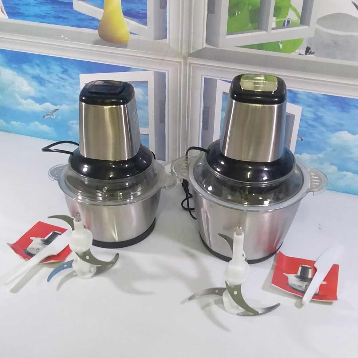 Máy xay thịt mini 3L thế hệ mới 2021