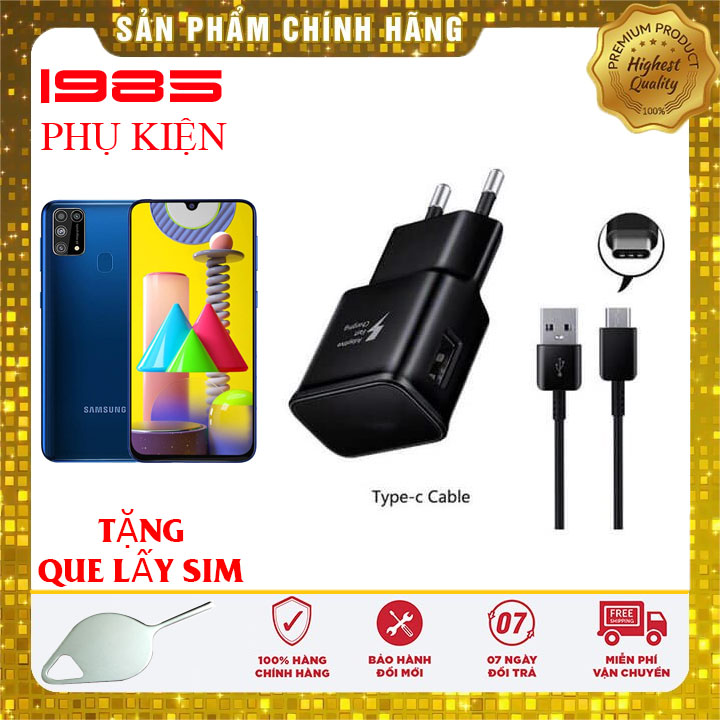 Bộ sạc nhanh samsung m31 m31s chính hãng