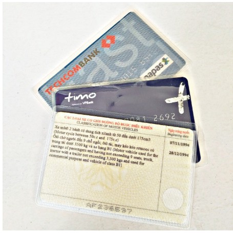5 Thẻ bọc căn cước công dân, ATM...