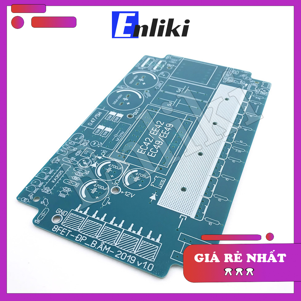 Bo mạch in 8 fet  đảo pha EE42/EE49