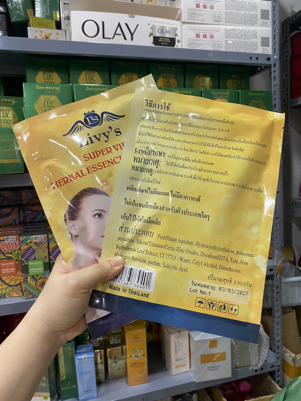 Gói tắm trắng Livy's ThaiLan