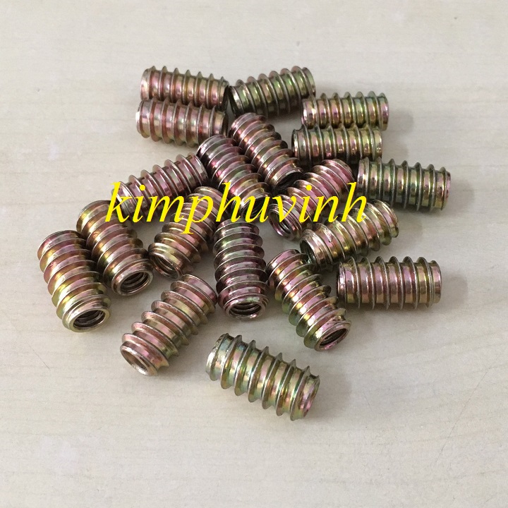 50 CON -  6X12mm ỐC CẤY - SÒ CẤY KHÔNG VÀNH