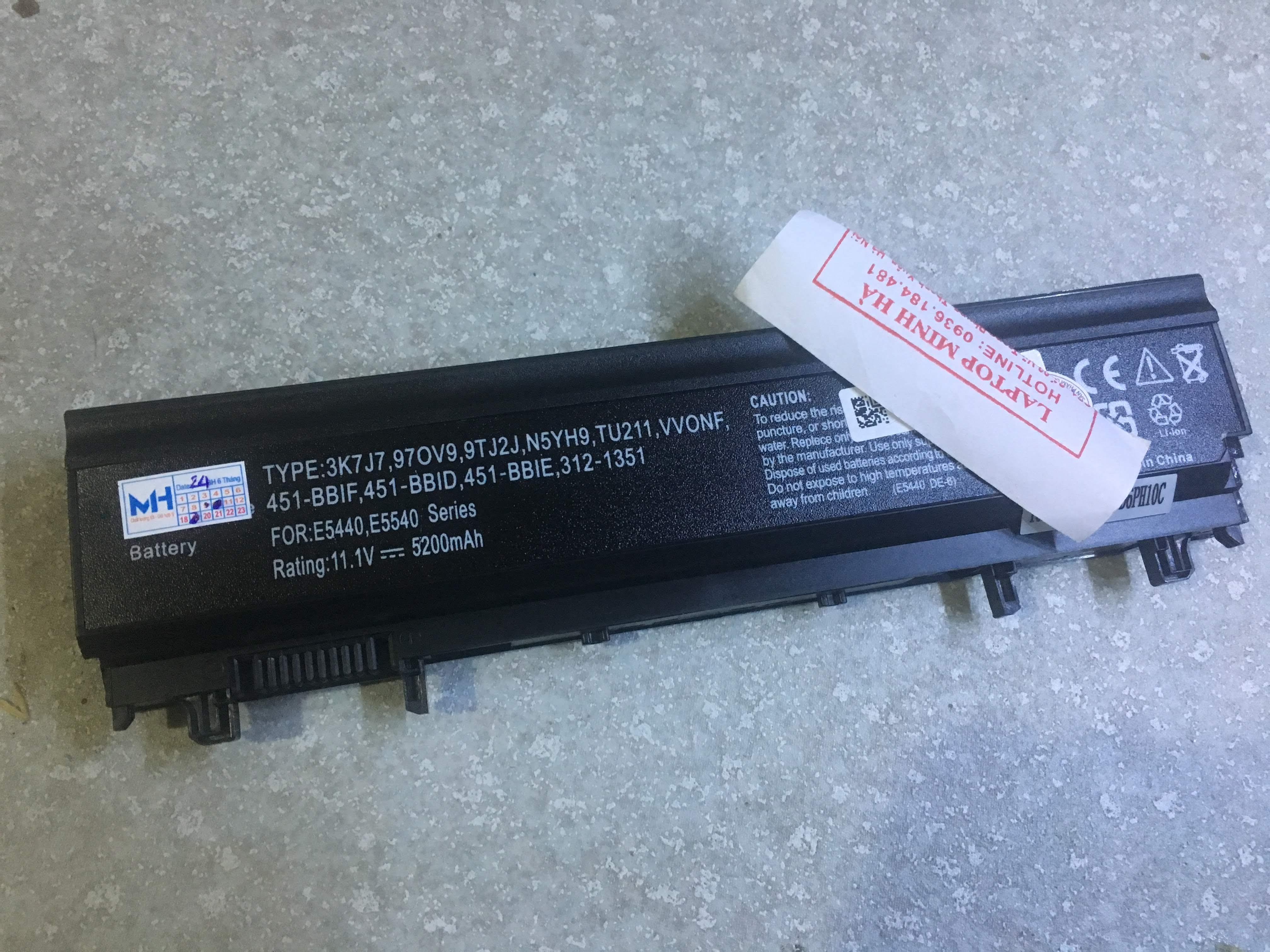 Pin laptop Dell Latitude E5540 loại tốt