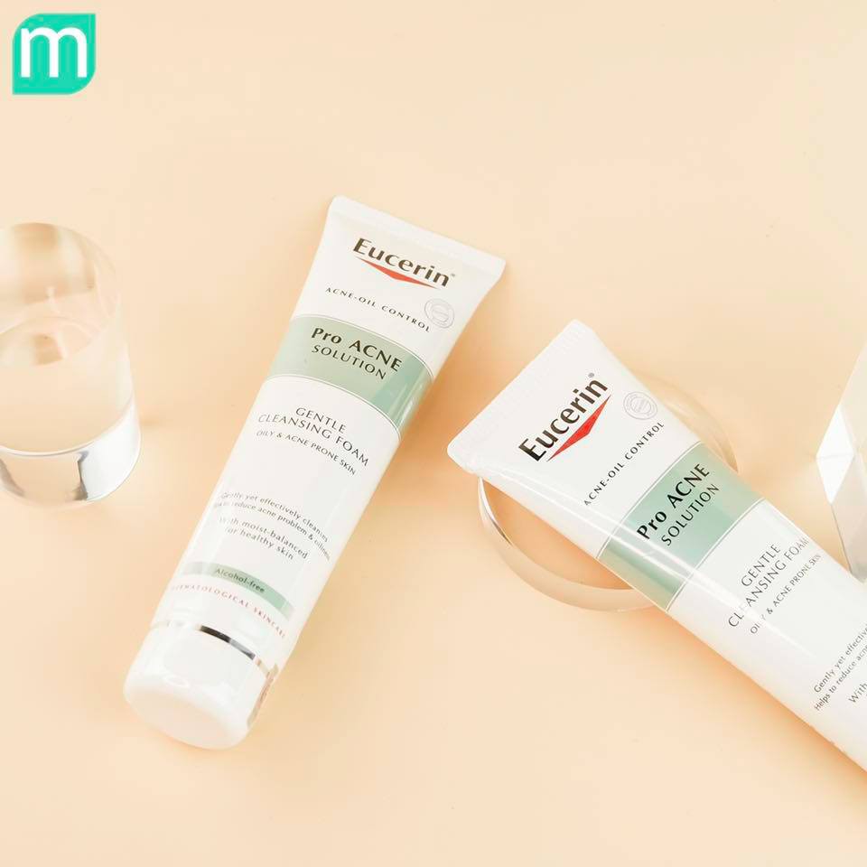Sữa Rửa Mặt Eucerin Pro Acne Solution Gentle Cleansing Foam