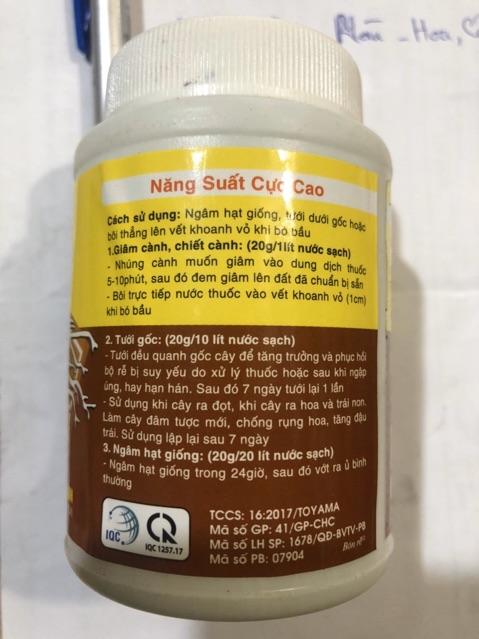 RA RỄ CỰC MẠNH N3M,NEM (hộp 100gr)