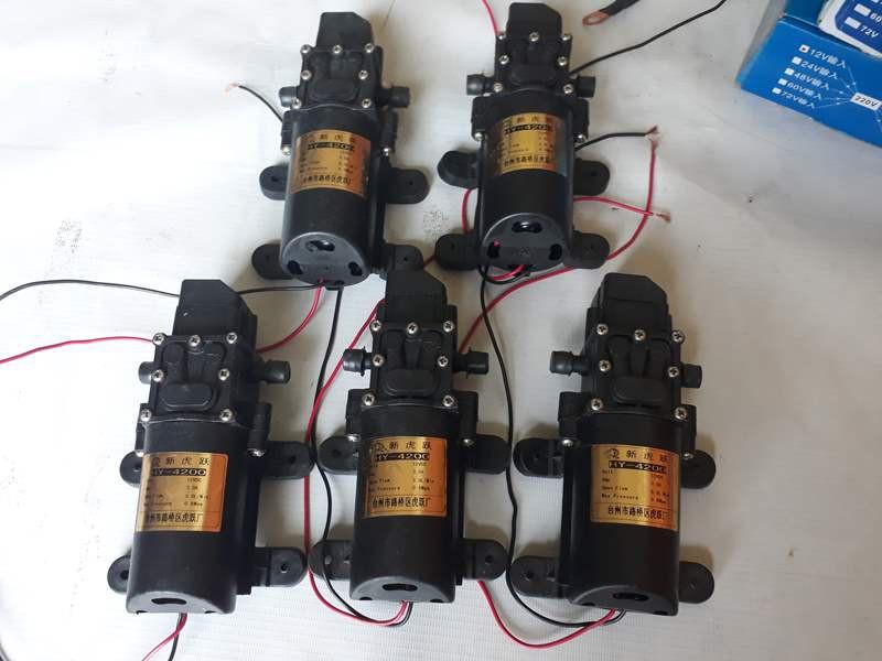 Máy bơm nước áp lực mini 12v tự động ngắt