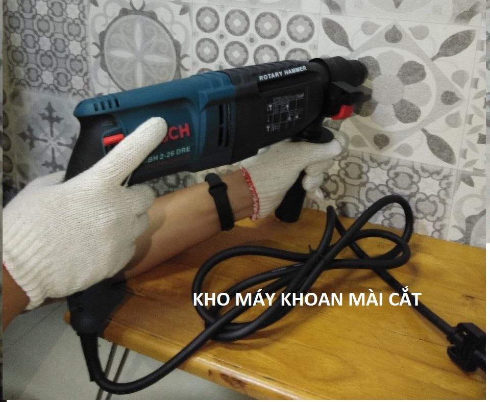 MÁY KHOAN ĐỤC BÊ TÔNG 3 CHỨC NĂNG BOS.226 DRE - MÁY KHOAN LỚN CHUYÊN KHOAN BÊ TÔNG - KHOAN  SẮT - KHOAN GỖ - KHOAN CHUYÊN DỤNG CHO THỢ - MÁY KHOAN SỬA CHỮA TRONG GIA ĐÌNH