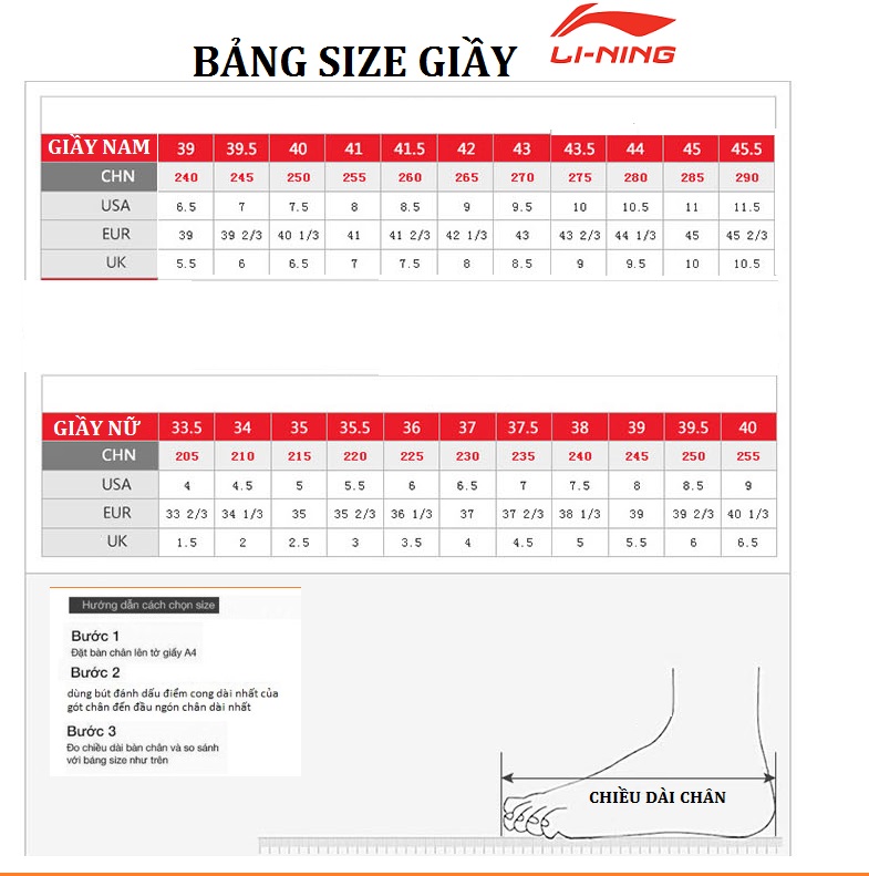 Giày Chạy Bộ Nam LINING ARBL071 Chính Hãng