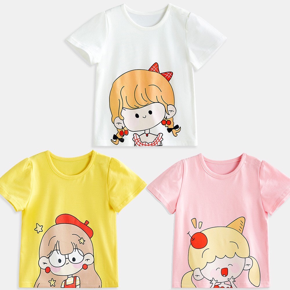 [HCM]áo thun trẻ em - áo thun bé trai, gái in hình riêng biệt cho bé trai và bé gái