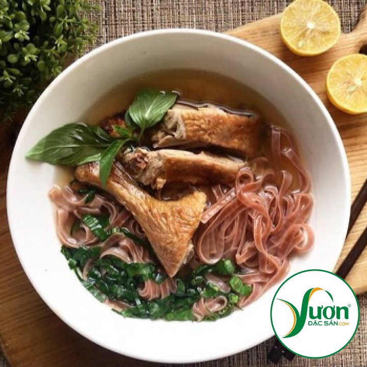 Mì chũ gạo lứt - Đặc sản Bắc Giang - Gói 1kg (HTX Mì Xuân Trường)