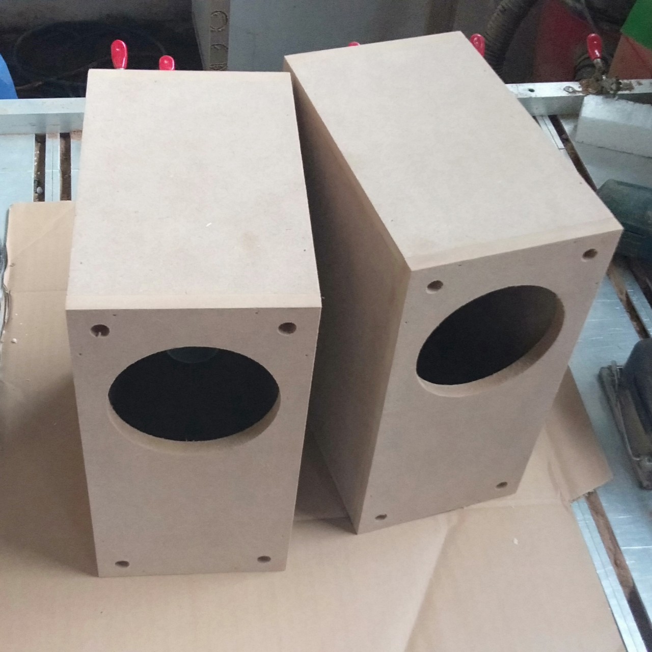 thùng loa toàn dải mini 10cm không có ê căng