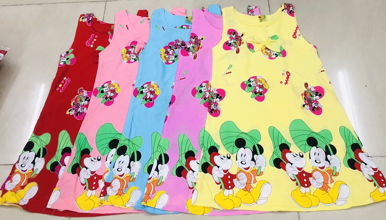 Đầm tole bé (20-24kg) (giao màu ngẫu nhiên)