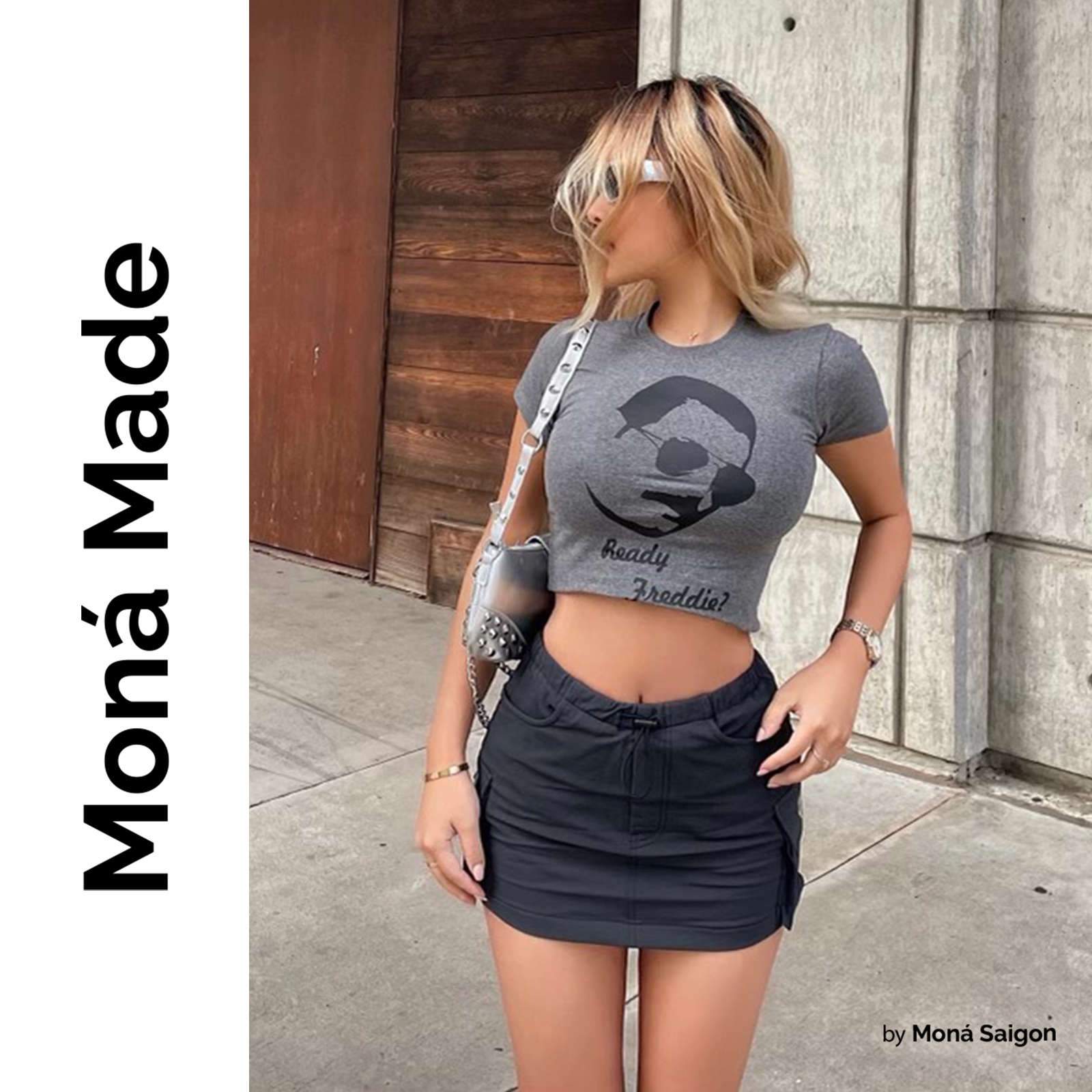 [VOUCHER 12%/149K] Áo thun baby tee ôm MONÁ - QUEEN