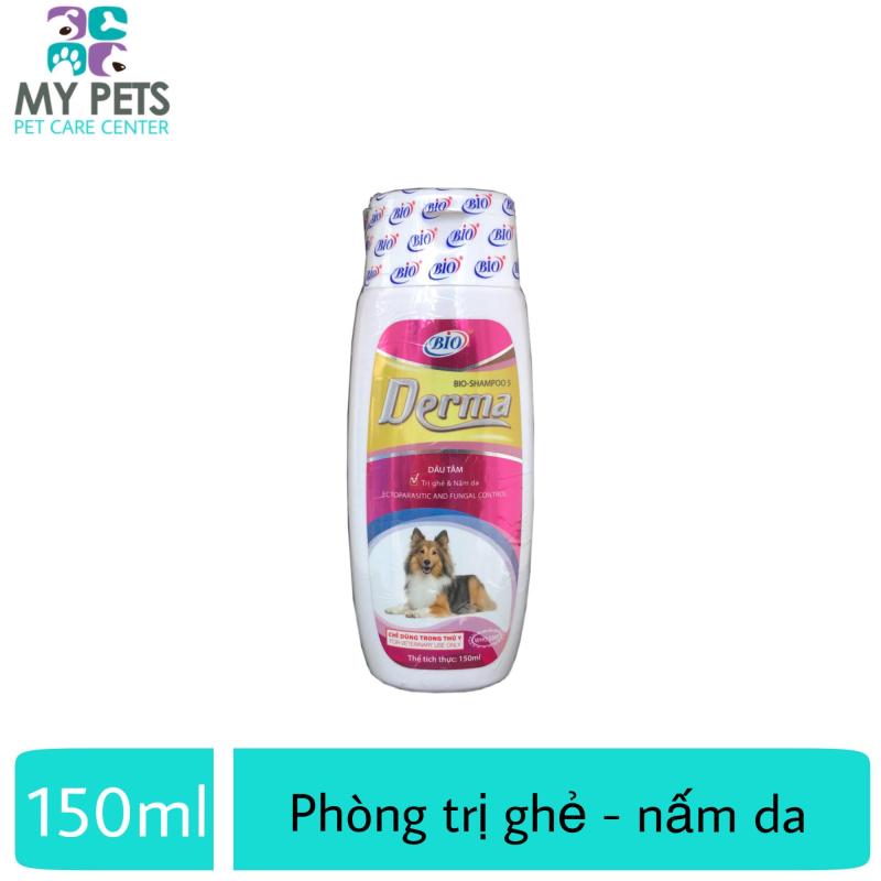 Sữa tắm diệt ve ghẻ, nấm da cho chó mèo - Bio Derma 150ml