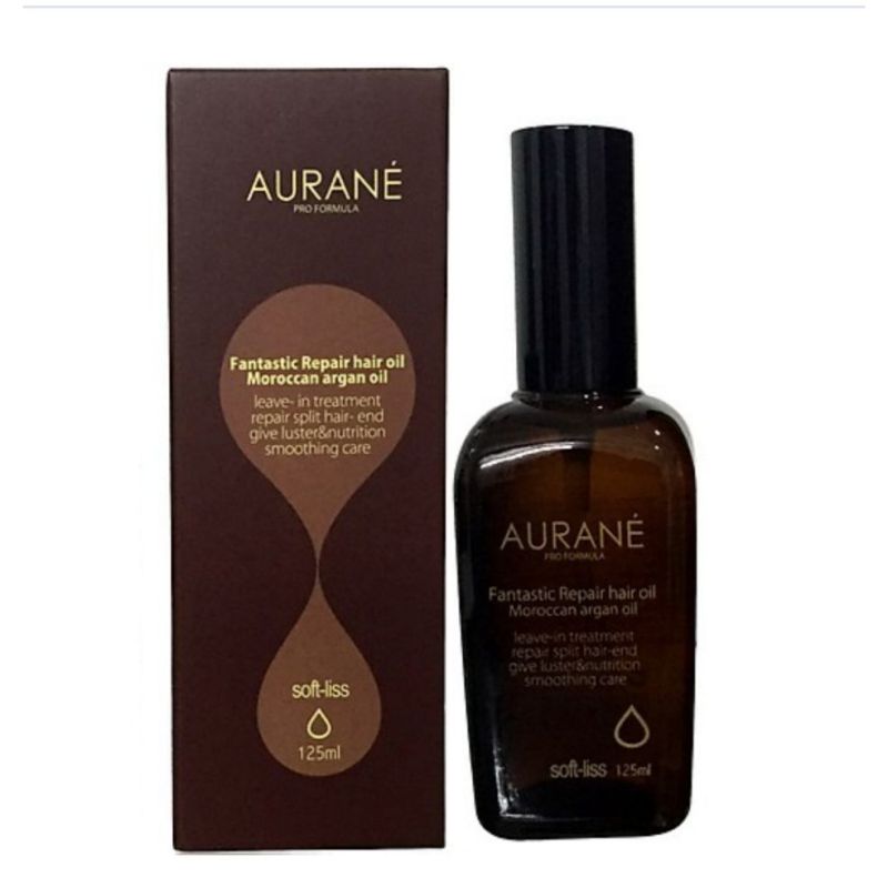 Tinh dầu dưỡng bóng phục hồi tóc AURANE Softliss Fantastic Repair hair oil 125ml cao cấp