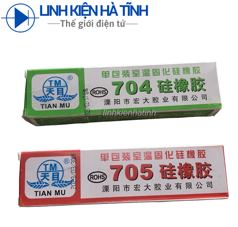 Keo đổ mạch keo đổ máy giặt silicon chống nước keo đổ mạch chống nước silicon 704 trắng và 705 trong suốt