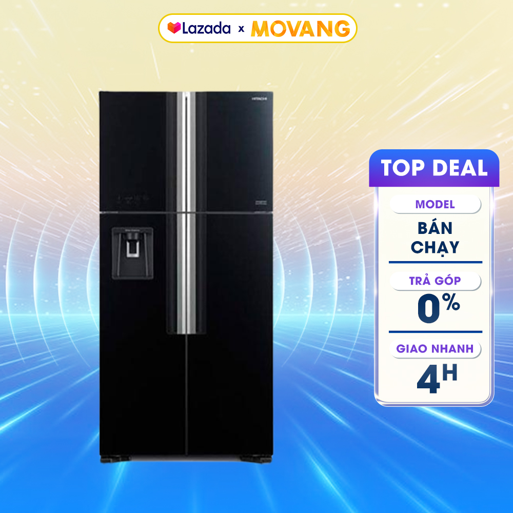 [GIAO TẠI HCM] -  TỦ LẠNH HITACHI R-FW690PGV7 (GBK)