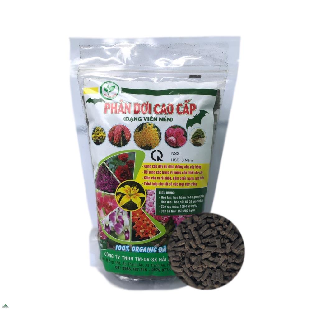 Phân dơi 1kg nén viên cao cấp 100% Organic đã qua xử lý dùng cho mọi cây trồng