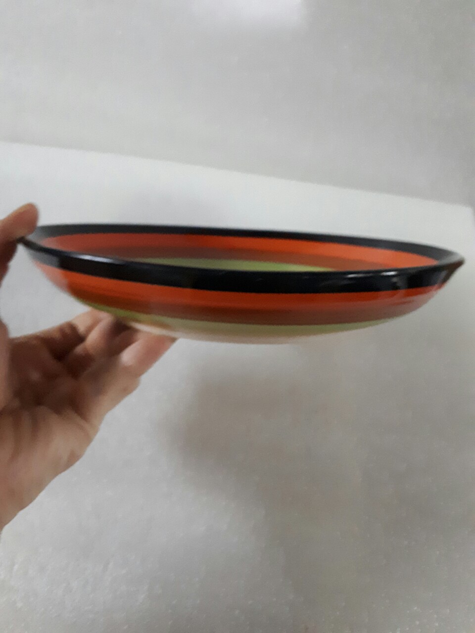 SET ĐĨA SỨ CẦU VỒNG 18cm 20cm. 23CM