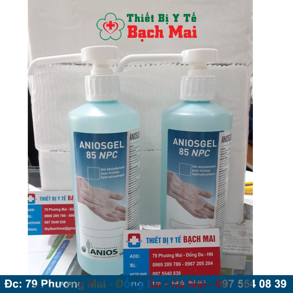 Dung Dịch Rửa Tay Khô Sát Khuẩn Anios 500ml - Nhập Pháp