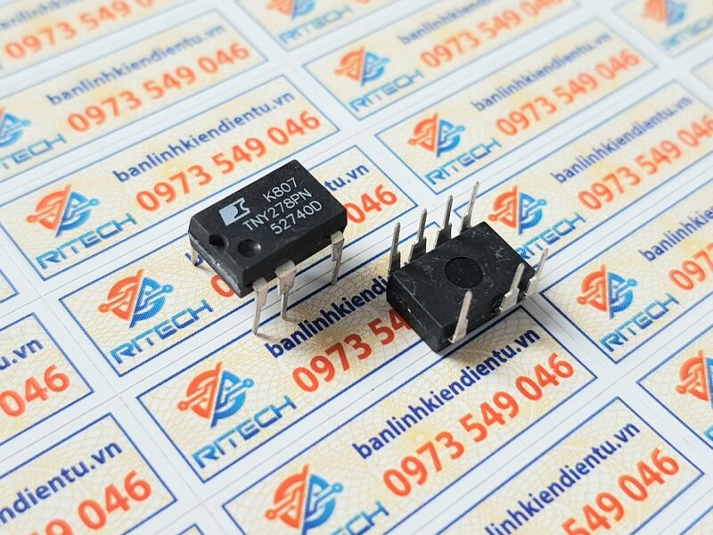 Combo 5 con tny278pn, tny278p, tny 278pn, tny 278p ic nguồn dip-7