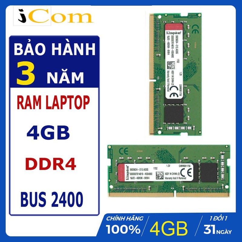 RAM DDR4 4GB Bus 2400 LAPTOP