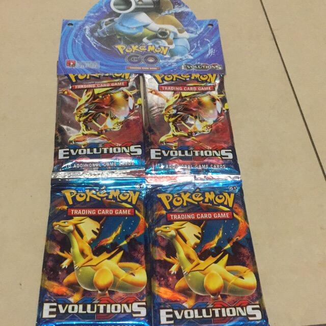 10 gói thẻ bài pokemon cho bé chơi