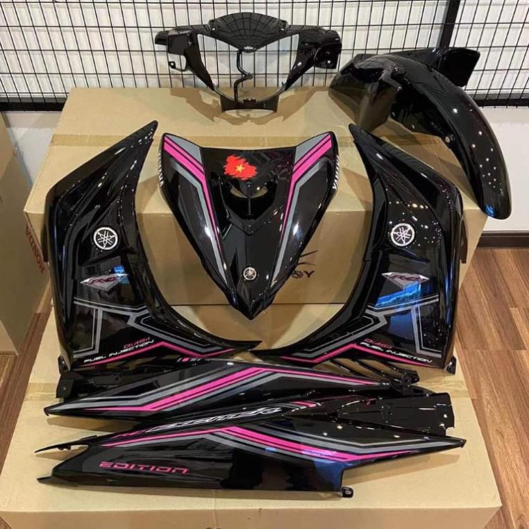 Tem Rời Ex 135 RC 2011 Dán Xe Đen