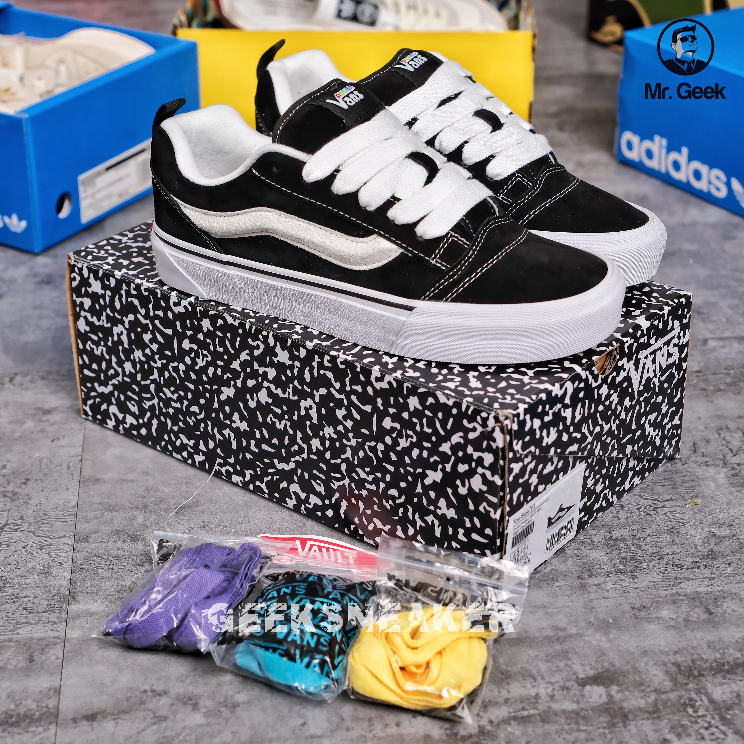 [GeeKSneaker] Giày Sneaker Vans Vault Knu Skool VR3 x Imran Potato