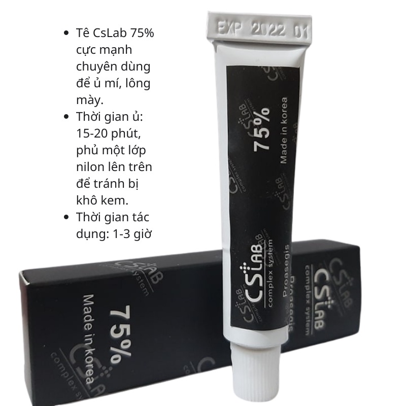 Kem ủ Tê CsLab đen 75% loại 1 | Tê Đen Hàn Quốc