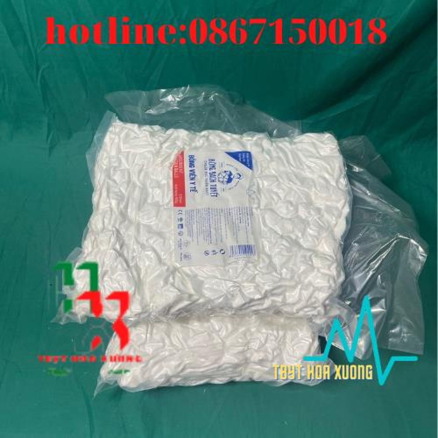 BÔNG VIÊN Y TẾ BẢO THẠCH GÓI 500g